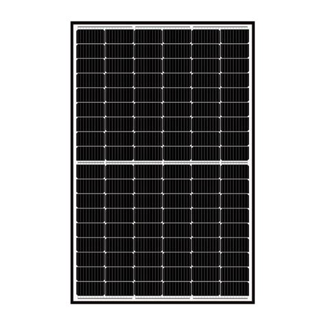 Yingli Solar 400W Black Frame Bi Facial MONO Halfcut Aurinkopaneeli