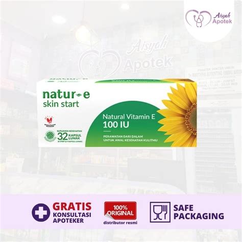 Jual Natur E Skin Start Iu Kapsul Shopee Indonesia