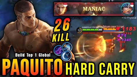 Enemy Maniac No Problem Hard Carry Paquito Insane Kills Build