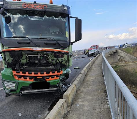 Trafic blocat pe centura localității Avrig Info Trafic Romania