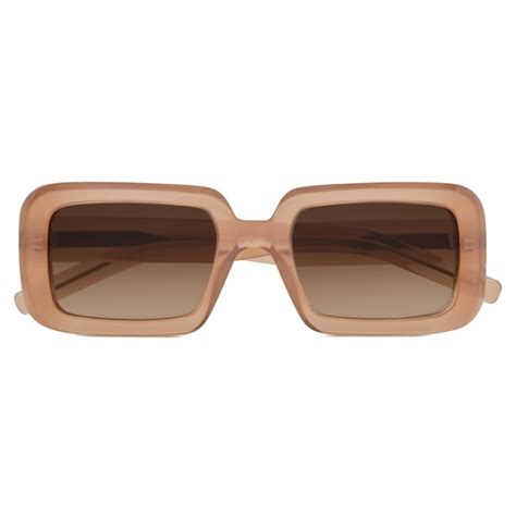 Yves Saint Laurent Sl 534 Sunrise Opal Apricot Gradient Brown Sunglasses Saint Laurent