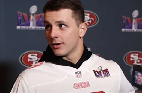 WATCH 49ers QB Brock Purdy Recites The Bible Passage He Kicks Off