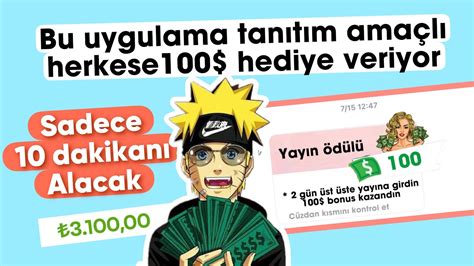 Uygulama indirdim 100 kazandım İnternetten Para Kazanma Yolları 2024