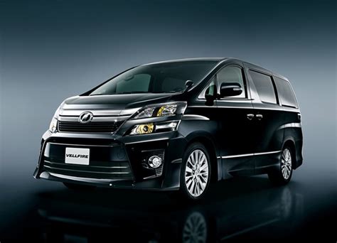 Toyota Presents Alphard Type Gold And Vellfire Golden Eyes Special