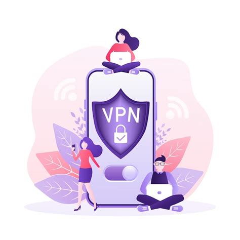 Concepto De Conexi N Vpn Segura Resumen De Conectividad De Red Privada