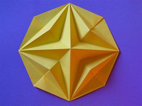 Stella In Ottagono 2 Octagonal Star 2 Geometric Origami Origami Origami Stars