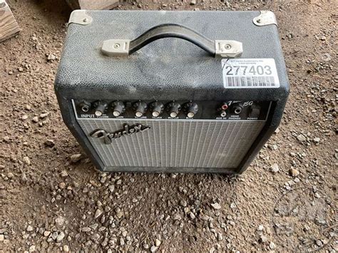 Fender 15g Guitar Amp Jeff Martin Auctioneers Inc