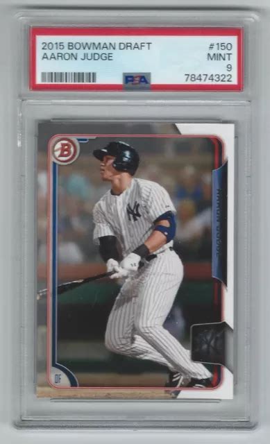 Bowman Draft Aaron Judge Psa Class Comme Neuf Probablement