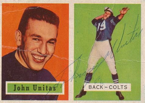 Johnny Unitas Psa Autographfacts℠