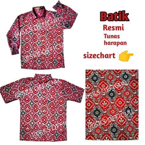 jual batik sekolah sd shopee indonesia