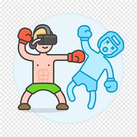 Vr Boxing Illustration Png Pngwing