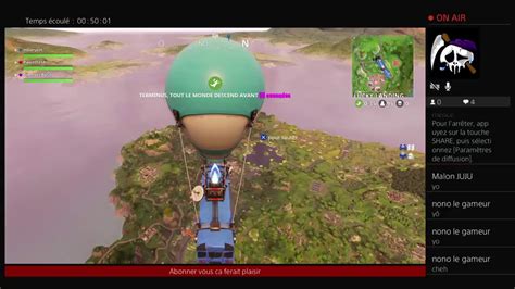 Live Fortnite On Vise Les 21 Abo YouTube