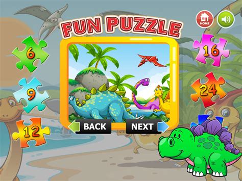 Скачать Dinosaurs Jigsaw Puzzle Games APK для Android