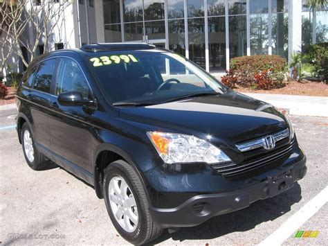 2008 Nighthawk Black Pearl Honda CR V EX L 2304724 Photo 1 GTCarLot