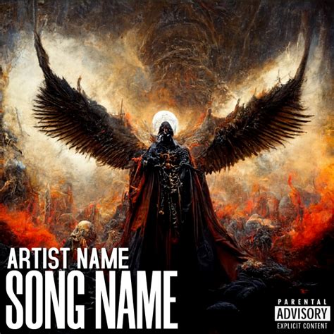 Album Cover Hell Template Postermywall