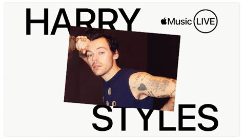 New Apple Music Live Concert Series Will Livestream Select Performances Kicks Off With Harry