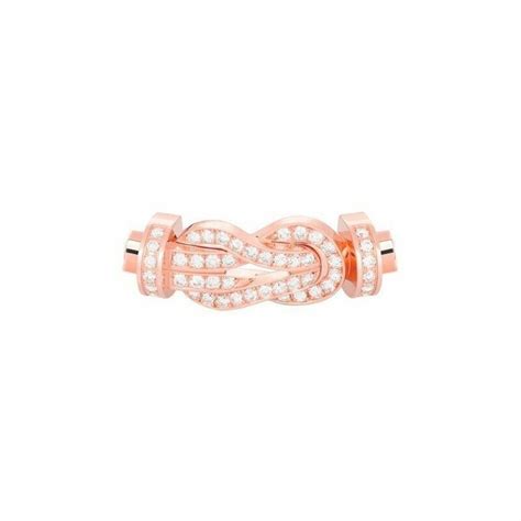 Achat Boucle Fred Chance Infinie En Or Rose Et Diamant