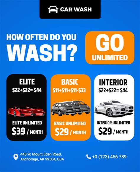 Car Wash Flyer Templates: A Comprehensive Guide