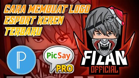 Cara Membuat Logo Esport Gaming Di Android Tutorial Pixellab Dan