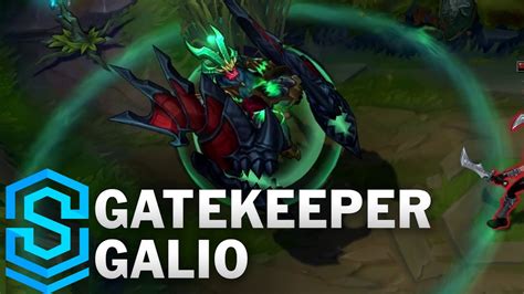 Gatekeeper Galio Skin Spotlight League Of Legends Youtube