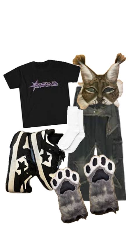 Therian Aesthetic Y K Clothing Shoes Socks Therianmask Theriantrophy