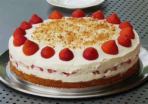 Mascarpone Erdbeertorte Von Leen Chefkoch De