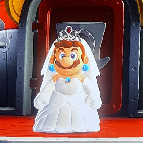 So the Wedding Peach amiibo in Mario Odyssey gives dearest Mario a ...