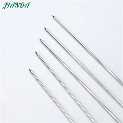 Stainless Steel Barbecue Grilling BBQ Needles Sticks 4 Mm Thickness 10