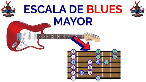 La Escala De Blues Mayor En Guitarra Lick Y Ejercicio Youtube