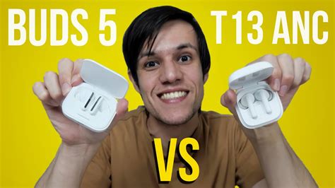 Redmi Buds 5 vs QCY T13 ANC Comparativo Qual Fone é MELHOR YouTube