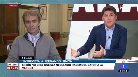 A Fernando Simón le cambia el gesto cuando Jesús Cintora le pregunta