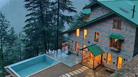 This Wooden Homestay With Pool In Himachal Offers Pristine Mountain