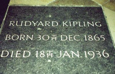 Rudyard Kipling Find A Grave If Rudyard Kipling