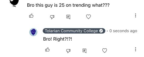 Tolarian Community College On Twitter Bro Bro Lr064mmmdy Twitter