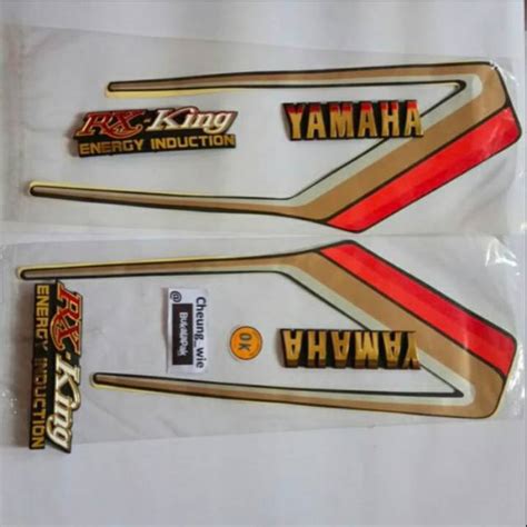 Jual Lis Body Striping Stiker Emblem Tangki Yamaha Rx King Cobra