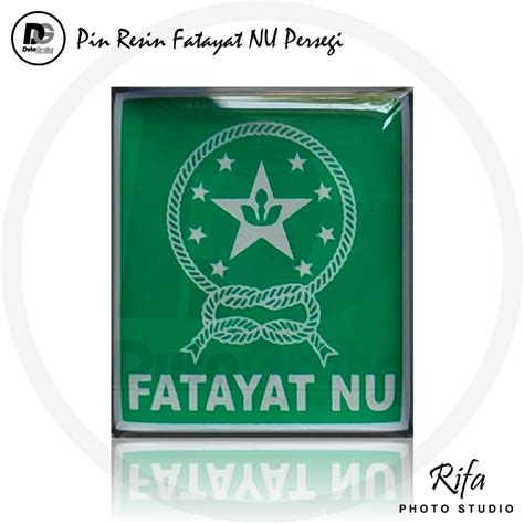 Jual PIN RESIN FATAYAT NU PERSEGI Pin Bros Aksesoris Souvenir NU