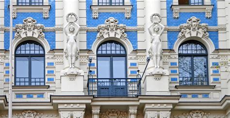 Art Nouveau Architecture Walk Self Guided Riga Latvia