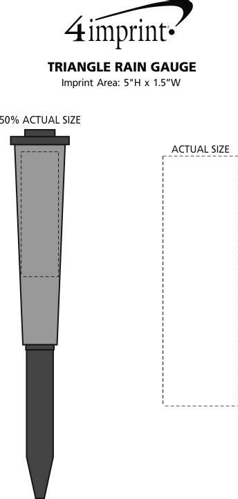 Triangle Rain Gauge 129472