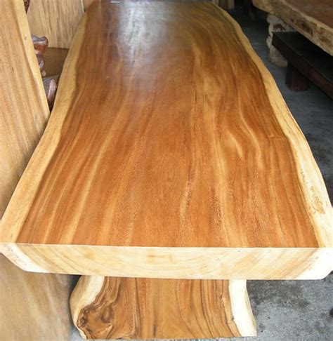 Suar Wood Suar Wood Slab Table Wooden Slab Table Rustic Flickr