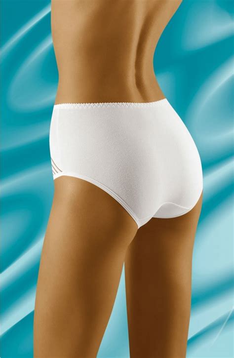 Wolbar Eco Ma White Cotton Gusset Briefs Nico Lingerie