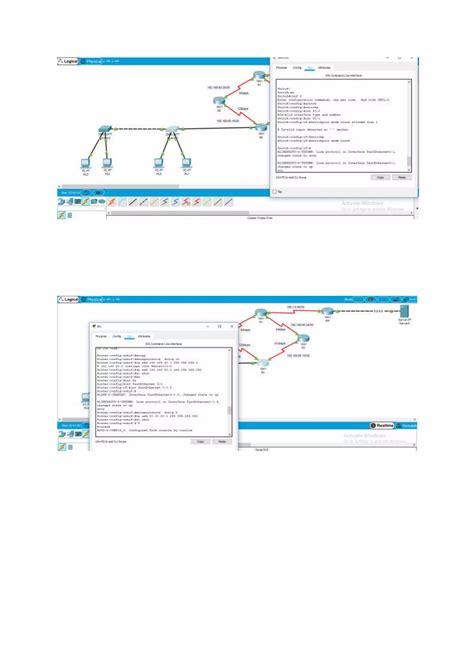 Inter Vlan Routing Trunking Ospf And Pat PDF