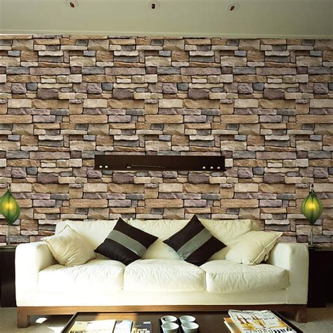 Waterproof Stone Brick Wall Sticker Self Adhesive Vicedeal