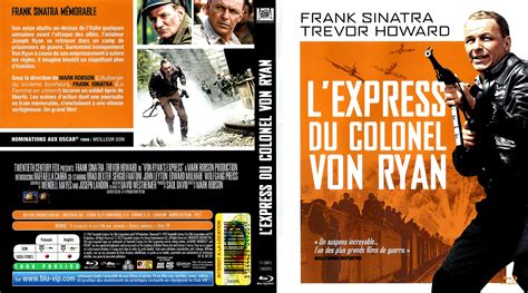 Jaquette Dvd De L Express Du Colonel Von Ryan Blu Ray Cin Ma Passion