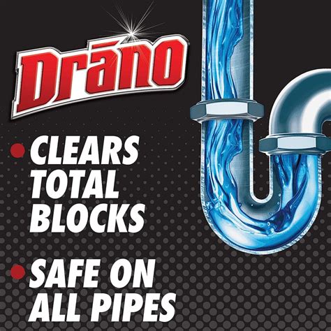 Drano Max Gel A Reliable Solution For Clearing Clogged Drains Water