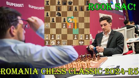 Maxime Vachier Lagrave Vs Fabiano Caruana Romania Chess Classic 2024