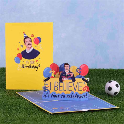 Ted Lasso Birthday Card Ted Lasso Happy Birthday Card Lovepop