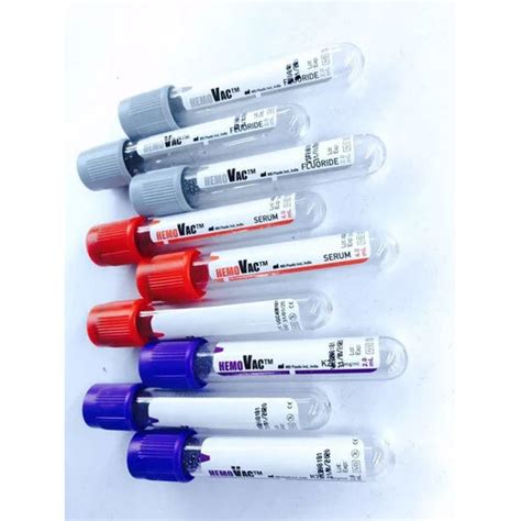 Edta Blood Collection Tube Application: Hospital at Best Price in ...