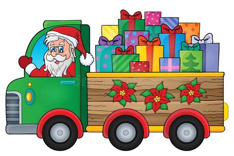 Christmas Truck Stock Illustrations 5046 Christmas Truck Stock