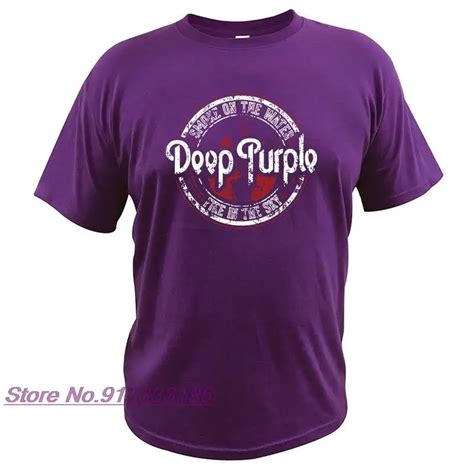 Camiseta Deep Purple Rock Mens Rock Band T Shirt Tshirt Album