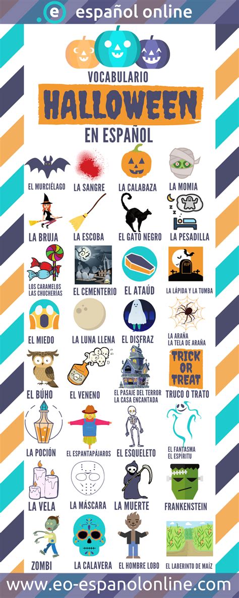 Vocabulario en español HALLOWEEN EO Español Online